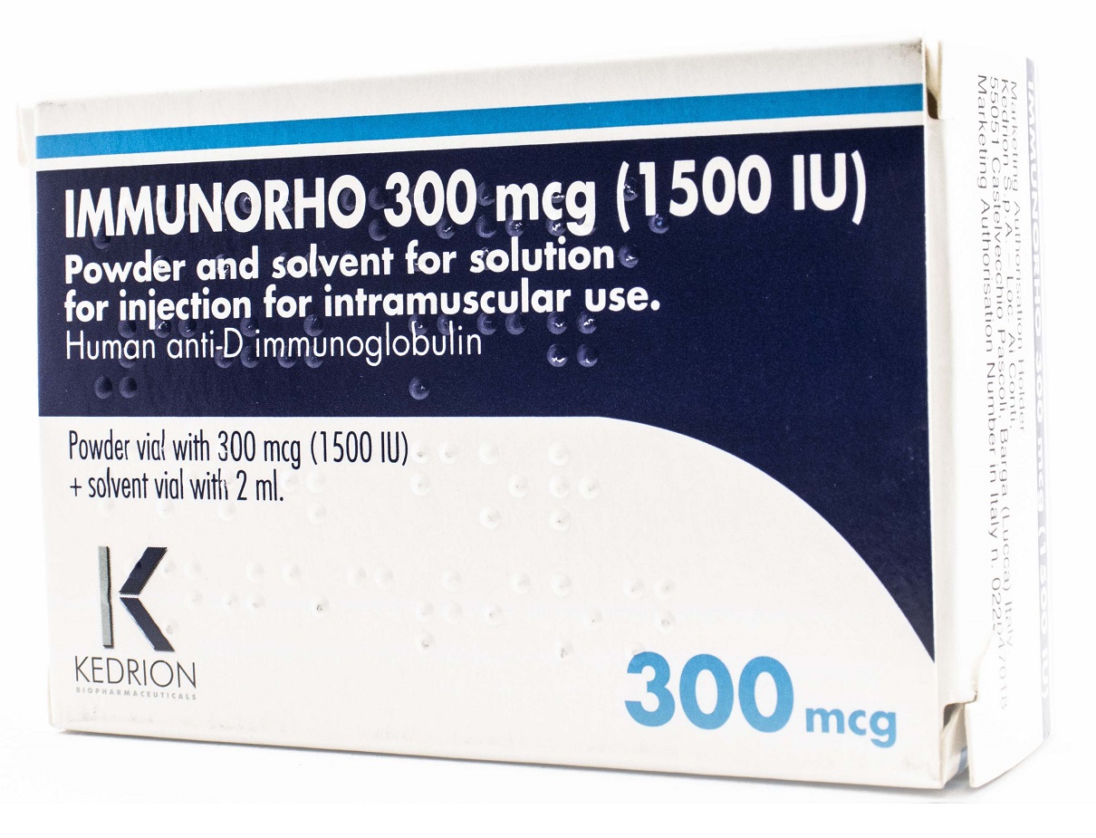 آنتی-دی ایمونوگلوبولین 300mcg محلول تزریقی