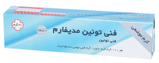 فنی توئین 1%,30g کرم جلدی