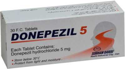 دنپزیل هیدروکلراید 5mg قرص خوراکی