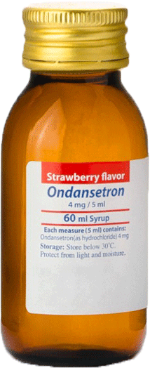 اندانسترون 4mg/5mL,60mL محلول خوراکی