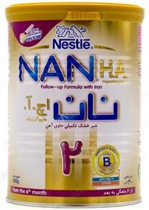 شیرخشک حاوی آهن پودر 400گرم
