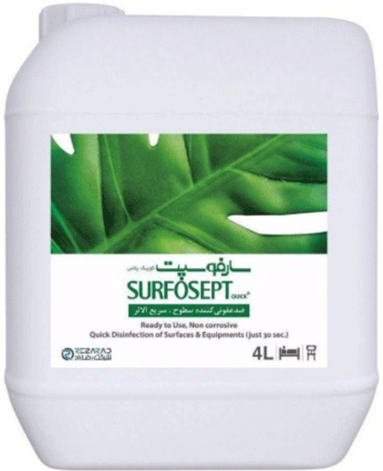 محلول ضدعفونی کننده سطوح 4L
