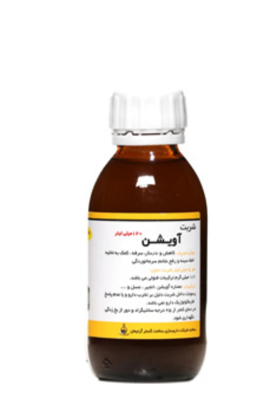 فرآورده سنتی شربت ظرف 120 میلی لیتری