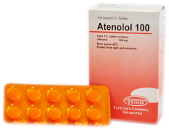 آتنولول 100mg قرص خوراکی