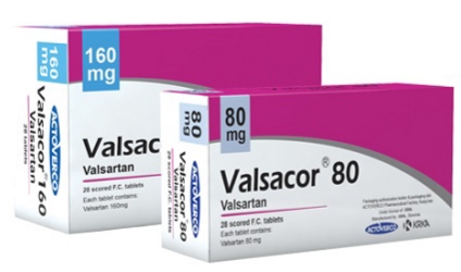والسارتان  160mg قرص خوراکی