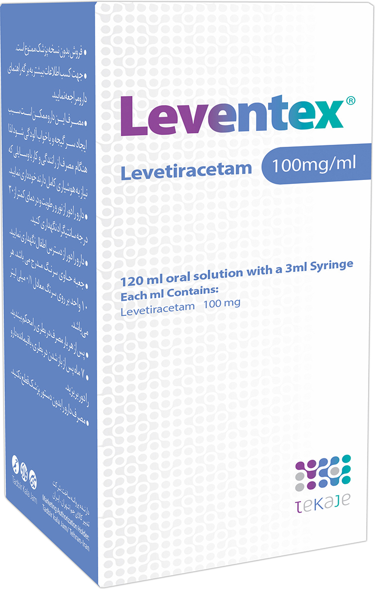 لوتیراستام 100mg/1mL,120mL محلول خوراکی