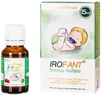 فروس سولفات 15 میلی لیتر قطره