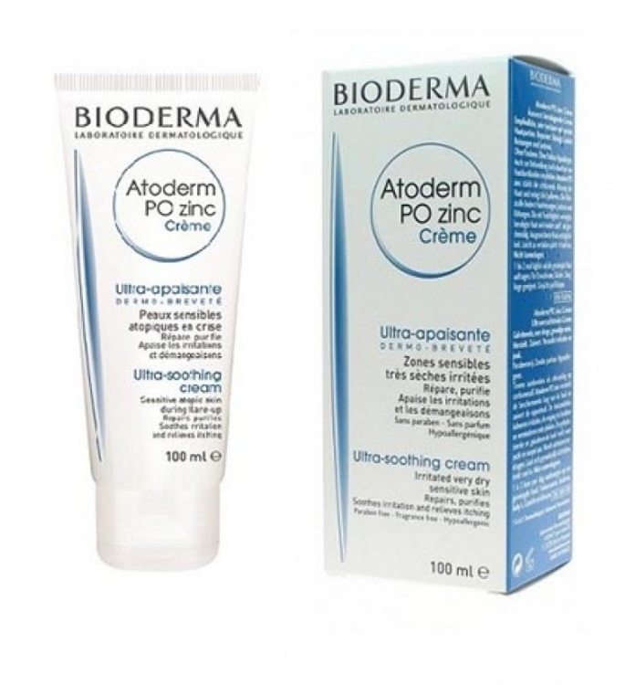 کرمها ، امولسیونها ، لوسیونها ، ژلها و روغنها برای پوست (دست ، صورت ، پا و...)BIODERMA ATODERM PO ZINC CREAM