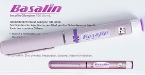 انسولین گلارژین  100[iU]/1mL,3mL تزریقی