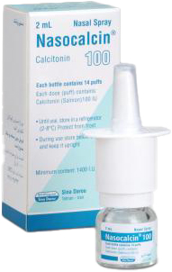 کلسی تونین سالمون  100[iU]/1dose,16dose اسپری بینی