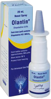 اولوپاتادین هیدروکلراید 0.6%,20mL اسپری بینی