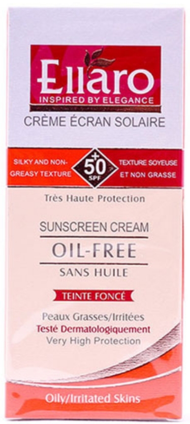کرم ضد آفتاب فاقد چربی بژ طبیعی الارو | 40 میلی لیتر | SPF50