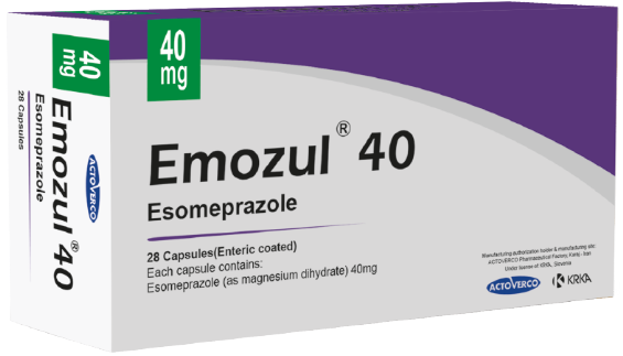اس امپرازول  40mg کپسول آهسته رهش خوراکی