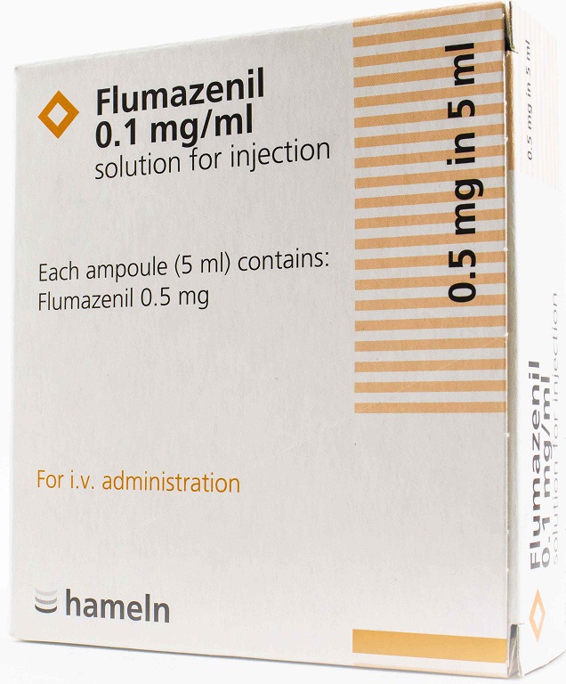 فلومازنیل 0.1mg/1mL,5mL تزریقی