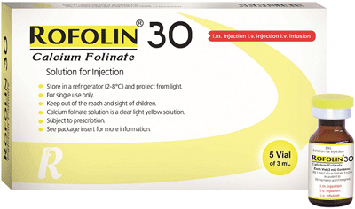 کلسیم فولینات 10mg/1mL,3mL تزریقی