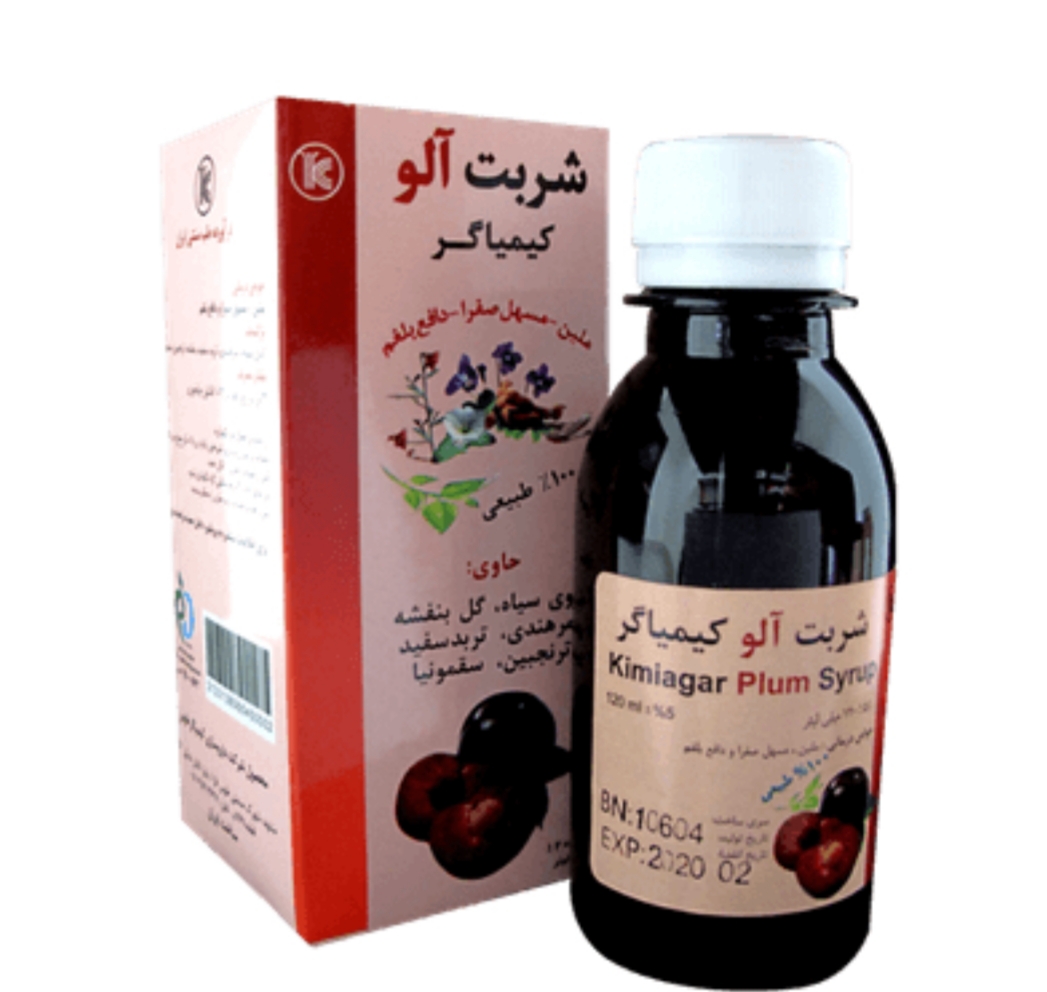 فرآورده سنتی شربت ظرف 120 میلی لیتری