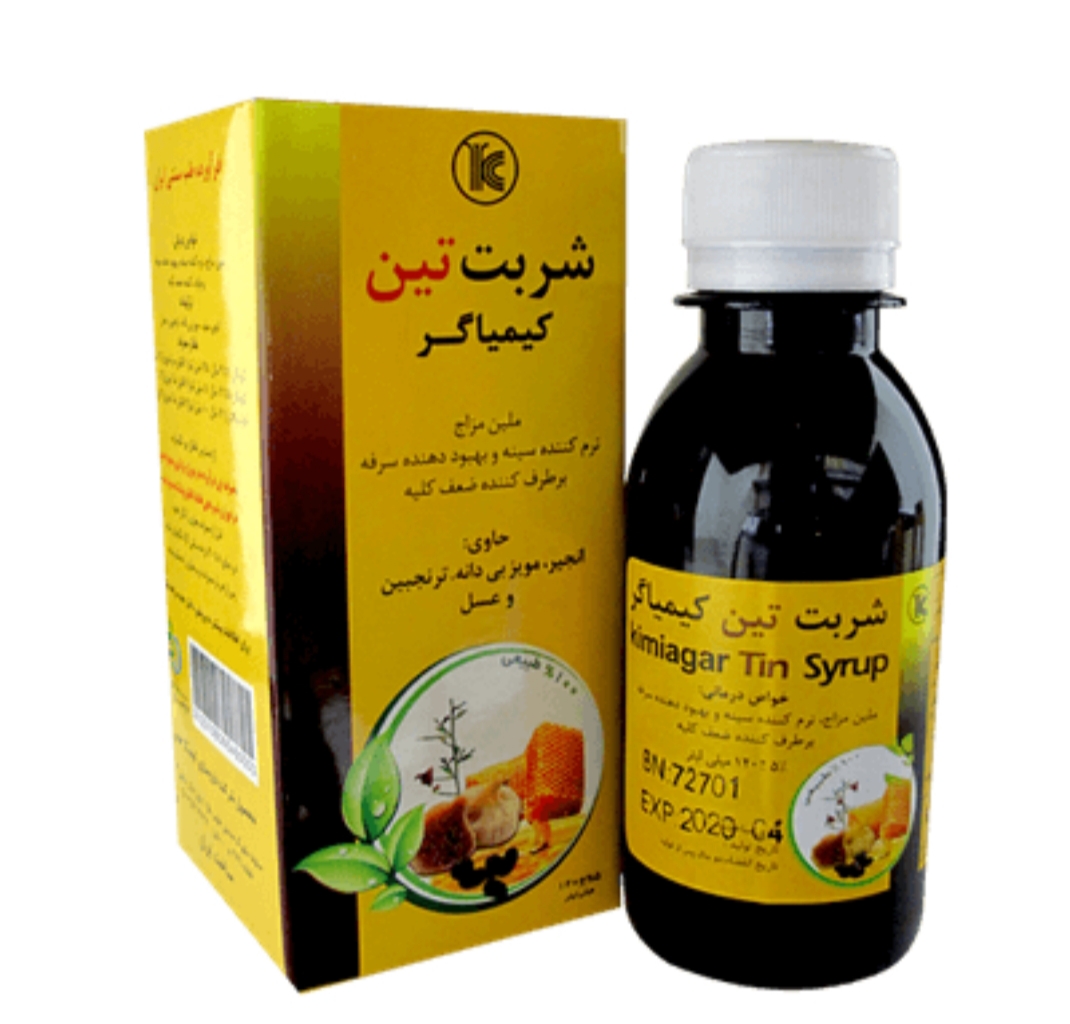 فرآورده سنتی شربت ظرف 120 میلی لیتری