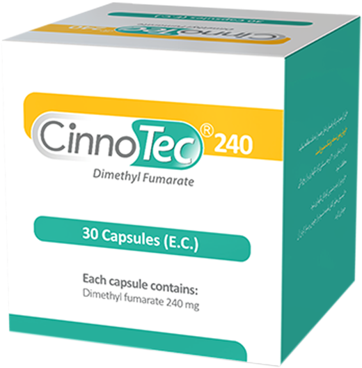 دی متیل فومارات 240mg کپسول خوراکی