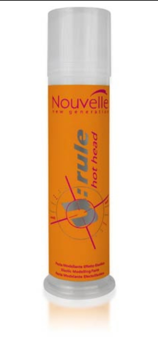 فراورده های حالت دهنده ،نرم کننده وتثبیت کننده آرایش مو (کرمها ، لوسیونها وروغنها) NOUVELLE U:rule Hot Head