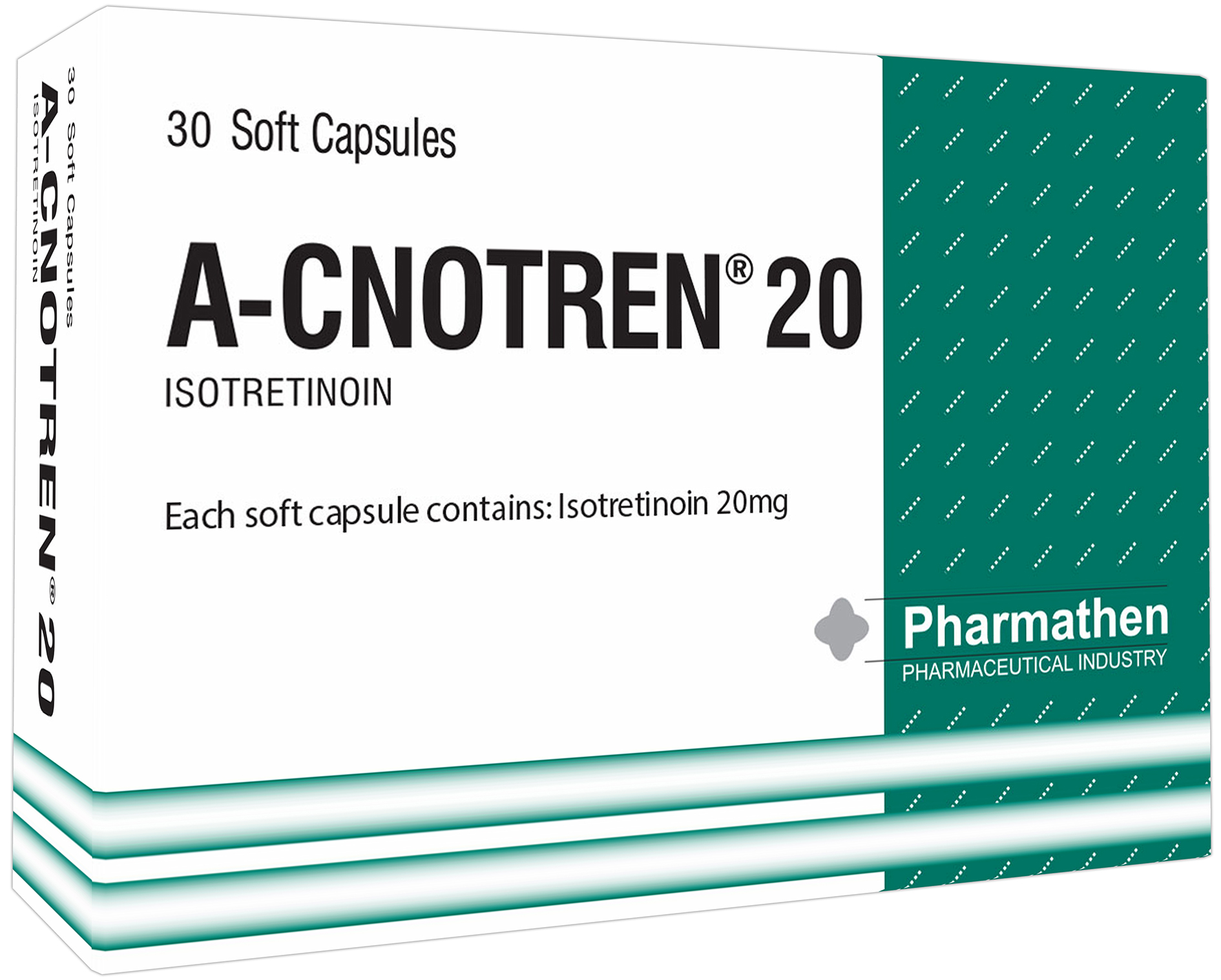 ایزوترتینوئین 20mg کپسول خوراکی