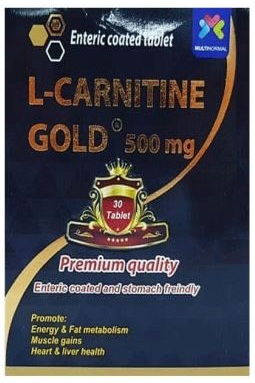 اِل-کارنیتین گلد 500 میلی گرم قرص