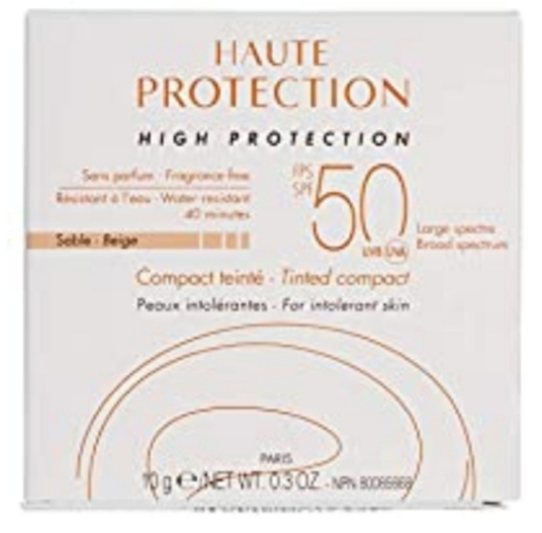 کرم پودر فشرده ضد آفتاب با spf 50 رنگ بژ