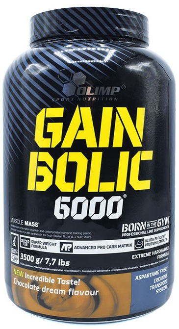 گین بولیک 6000  3500 گرم طعم شکلات پودر