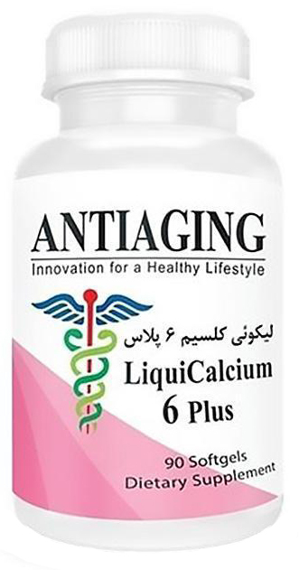 مکمل غذایی لیکوئی کلسیم 6 پلاس سافت ژل
