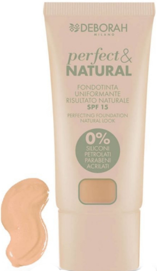 کرم پودر perfect & natural SPF 15 دبورا -۰۰